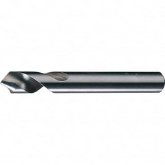 Chicago-Latrobe - 1/2" Body Diam, 90°, 3-3/4" OAL, High Speed Steel Spotting Drill - Industrial Tool & Supply