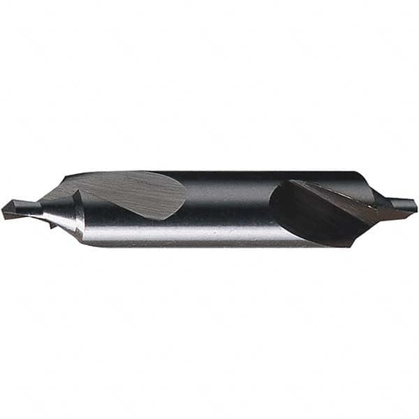 Chicago-Latrobe - #18 Bell Cut 60° Bell Incl Angle High Speed Steel Combo Drill & Countersink - Industrial Tool & Supply