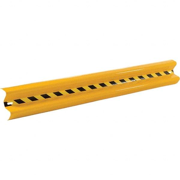 Vestil - 96' Long x 12" High, Straight Guard Rail - 56 Lb - Industrial Tool & Supply