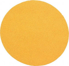 Made in USA - 6" Diam, 40 Grit, Aluminum Oxide Hook & Loop Disc - Coarse Grade, Coated, E Weight Paper Backing, - Industrial Tool & Supply