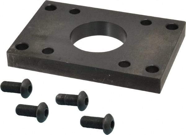 Parker - Air Cylinder Rectangular Flange Mount - Use with 3MA and 4MA Series Cylinders - Industrial Tool & Supply