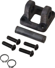 Parker - Air Cylinder Cap Fixed Clevis - Use with 3MA and 4MA Series Cylinders - Industrial Tool & Supply
