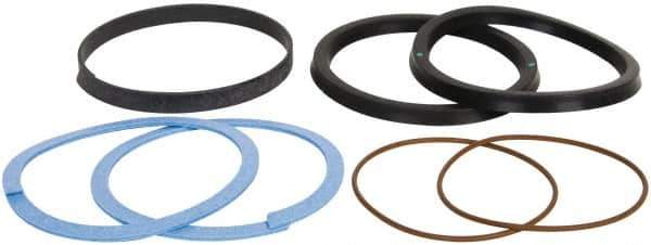 Parker - 3-1/4" Bore, 4MA Piston Seal Kit - Fits Parker - Industrial Tool & Supply