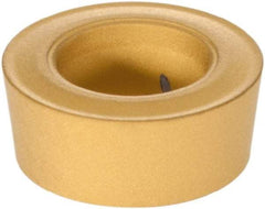 Iscar - RCMT0803M0 14 Grade IC9250 Carbide Turning Insert - TiCN/Al2O3 Finish, Round, 8mm Inscr Circle, 1/8" Thick - Industrial Tool & Supply