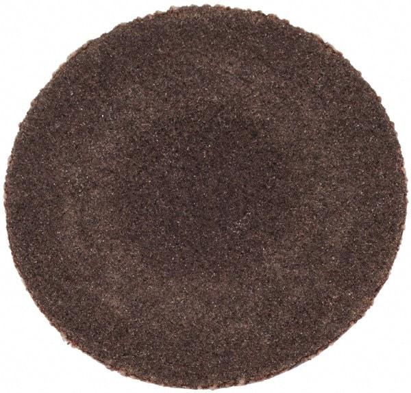 Tru-Maxx - 1" Disc Diam, 240 Grit, Aluminum Oxide Quick Change Disc - Type S Attaching System, Coated, Brown, Very Fine Grade, 30,000 RPM - Industrial Tool & Supply