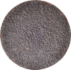 Tru-Maxx - 1-1/2" Disc Diam, 40 Grit, Aluminum Oxide Quick Change Disc - Type S Attaching System, Coated, Brown, Coarse Grade, 30,000 RPM - Industrial Tool & Supply