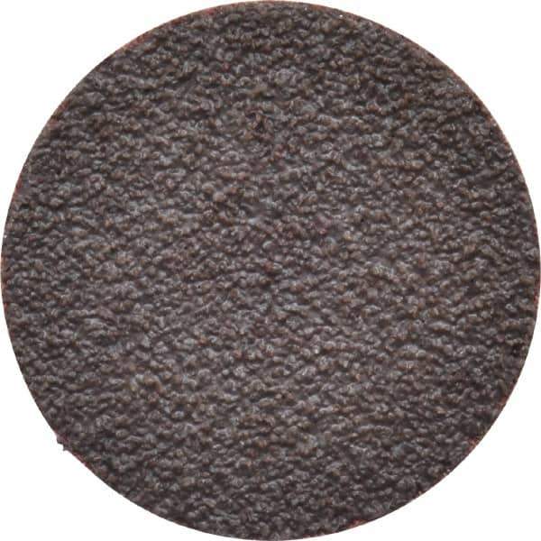 Tru-Maxx - 2" Disc Diam, 36 Grit, Aluminum Oxide Quick Change Disc - Type S Attaching System, Coated, Brown, Very Coarse Grade, 30,000 RPM - Industrial Tool & Supply