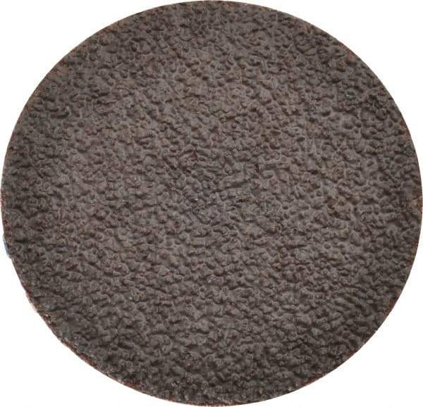 Tru-Maxx - 3" Disc Diam, 24 Grit, Aluminum Oxide Quick Change Disc - Type S Attaching System, Coated, Brown, Very Coarse Grade, 20,000 RPM - Industrial Tool & Supply