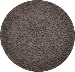 Tru-Maxx - 3" Disc Diam, 24 Grit, Aluminum Oxide Quick Change Disc - Type S Attaching System, Coated, Brown, Very Coarse Grade, 20,000 RPM - Industrial Tool & Supply