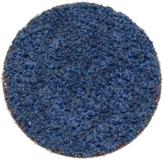 Tru-Maxx - 1" Disc Diam, 40 Grit, Zirconia Alumina Quick Change Disc - Type S Attaching System, Coated, Blue, Coarse Grade, 20,000 RPM - Industrial Tool & Supply