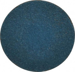 Tru-Maxx - 1" Disc Diam, 80 Grit, Zirconia Alumina Quick Change Disc - Type S Attaching System, Coated, Blue, Medium Grade, 20,000 RPM - Industrial Tool & Supply
