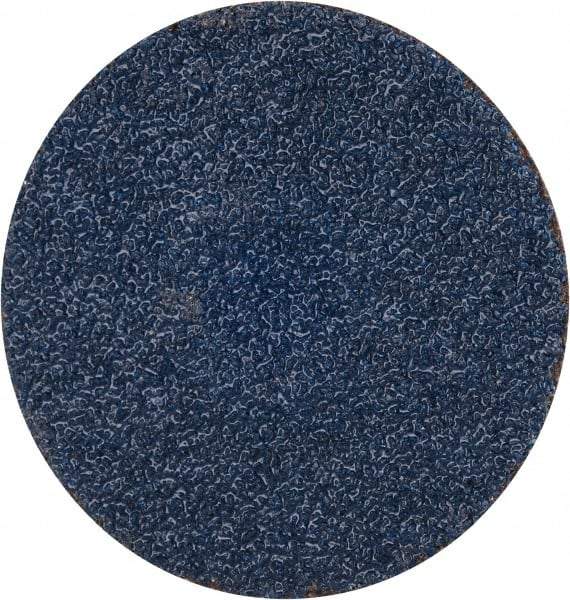 Tru-Maxx - 2" Disc Diam, 50 Grit, Zirconia Alumina Quick Change Disc - Type S Attaching System, Coated, Blue, Coarse Grade, 30,000 RPM - Industrial Tool & Supply