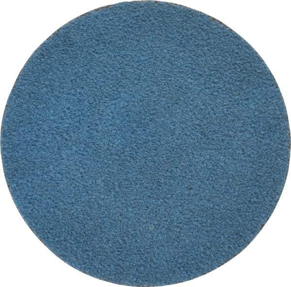 Tru-Maxx - 2" Disc Diam, 80 Grit, Zirconia Alumina Quick Change Disc - Type S Attaching System, Coated, Blue, Medium Grade, 30,000 RPM - Industrial Tool & Supply