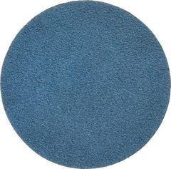 Tru-Maxx - 2" Disc Diam, 80 Grit, Zirconia Alumina Quick Change Disc - Type S Attaching System, Coated, Blue, Medium Grade, 30,000 RPM - Industrial Tool & Supply