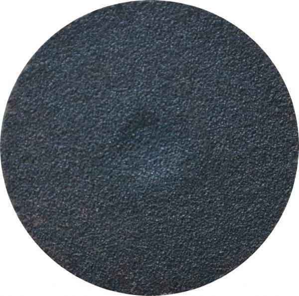 Tru-Maxx - 2" Disc Diam, 120 Grit, Zirconia Alumina Quick Change Disc - Type S Attaching System, Coated, Blue, Fine Grade, 30,000 RPM - Industrial Tool & Supply