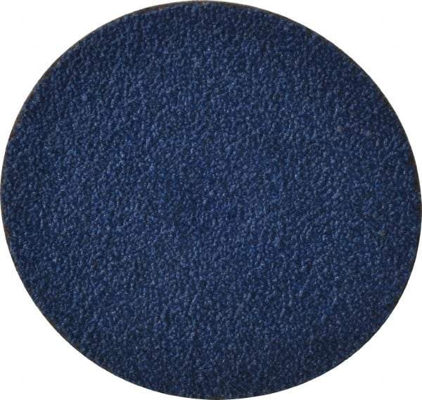 Tru-Maxx - 3" Disc Diam, 40 Grit, Zirconia Alumina Quick Change Disc - Type S Attaching System, Coated, Blue, Coarse Grade, 20,000 RPM - Industrial Tool & Supply