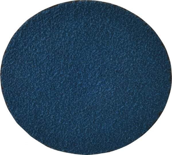 Tru-Maxx - 3" Disc Diam, 50 Grit, Zirconia Alumina Quick Change Disc - Type S Attaching System, Coated, Blue, Coarse Grade, 20,000 RPM - Industrial Tool & Supply