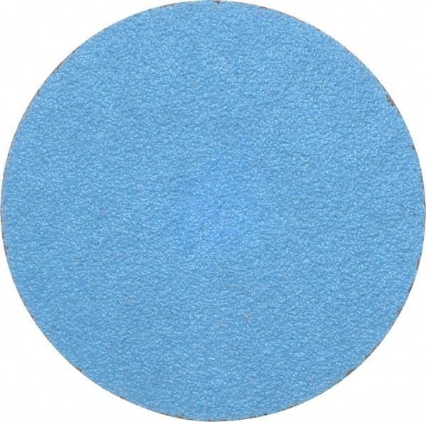 Tru-Maxx - 3" Disc Diam, 60 Grit, Zirconia Alumina Quick Change Disc - Type S Attaching System, Coated, Blue, Medium Grade, 20,000 RPM - Industrial Tool & Supply