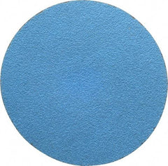 Tru-Maxx - 3" Disc Diam, 80 Grit, Zirconia Alumina Quick Change Disc - Type S Attaching System, Coated, Blue, Medium Grade, 20,000 RPM - Industrial Tool & Supply