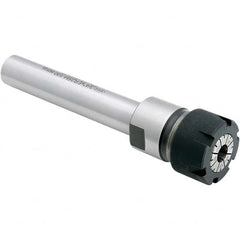 Techniks - 1/16" x 3/16" Straight Shank Mini-ER ER08 Collet Chuck - Industrial Tool & Supply