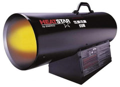 Heatstar - 150,000 BTU Rating, Natural Gas Forced Air Heater - 3,500 Sq Ft Max Heating Area, 100 Lb Capacity, Fuel with Natural Gas - Industrial Tool & Supply