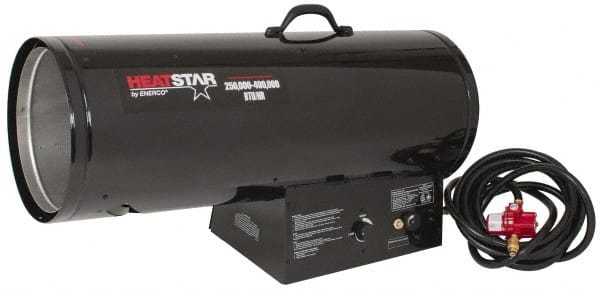 Heatstar - 250,000 to 400,000 BTU Rating, Propane Forced Air Heater with Thermostat - Industrial Tool & Supply