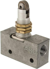 ARO/Ingersoll-Rand - Mechanically Operated Valves Valve Type: 3-Way CV Rating: 0.195 - Industrial Tool & Supply