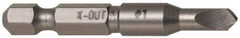 Alden - Screw Extractor - #1 Extractor for #6 to #8 Screw, 2" OAL - Industrial Tool & Supply