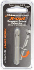 Alden - Screw Extractor - #2 Extractor for #8 to #12 Screw, 2" OAL - Industrial Tool & Supply