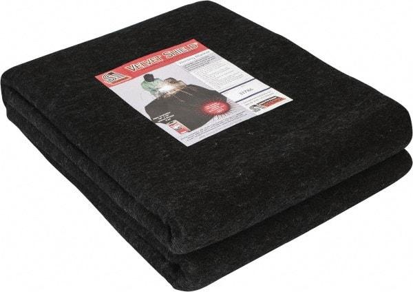 Steiner - 8' High x 6' Wide Carbon Fiber Welding Blanket - Black - Industrial Tool & Supply