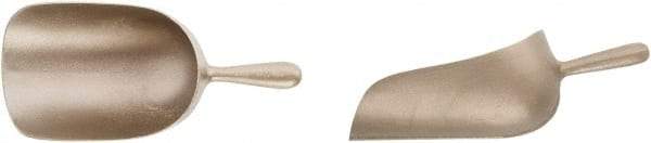 Ampco - Aluminum Scoop - 5-1/2" Wide x 4" Deep Bowl, 14" OAL - Industrial Tool & Supply