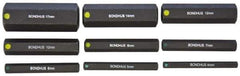 Bondhus - 9 Piece Hex Drive Bit Set - Hex Point - Industrial Tool & Supply