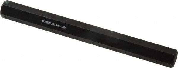 Bondhus - 14mm Hex Drive Bit - 6" OAL - Industrial Tool & Supply