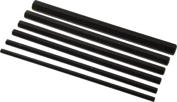 Bondhus - 6 Piece Hex Drive Bit Set - Industrial Tool & Supply