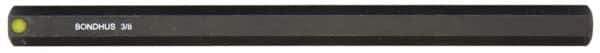 Bondhus - 3/8" Hex Drive Bit - 6" OAL - Industrial Tool & Supply