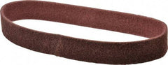 Metabo - 1-1/2" Wide x 30" OAL, Aluminum Oxide Abrasive Belt - Aluminum Oxide, Medium, Nonwoven - Industrial Tool & Supply
