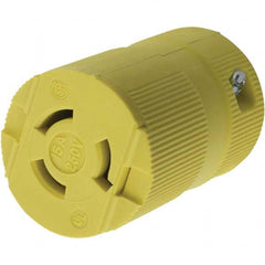 Hubbell Wiring Device-Kellems - 250V 15A NEMA L6-15R Industrial Twist Lock Connector - Industrial Tool & Supply