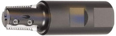 Kennametal - 0.71" Cut Diam, 1.7" Max Depth of Cut, 1" Shank Diam, Internal/External Indexable Thread Mill - Insert Style TM25..T, 3 Inserts, Toolholder Style TMT, 4.09" OAL - Industrial Tool & Supply