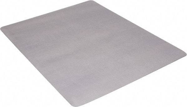 Aleco - 60" Long x 46" Wide, Chair Mat - Rectangular, Straight Edge Style, Texured Both Sides - Industrial Tool & Supply