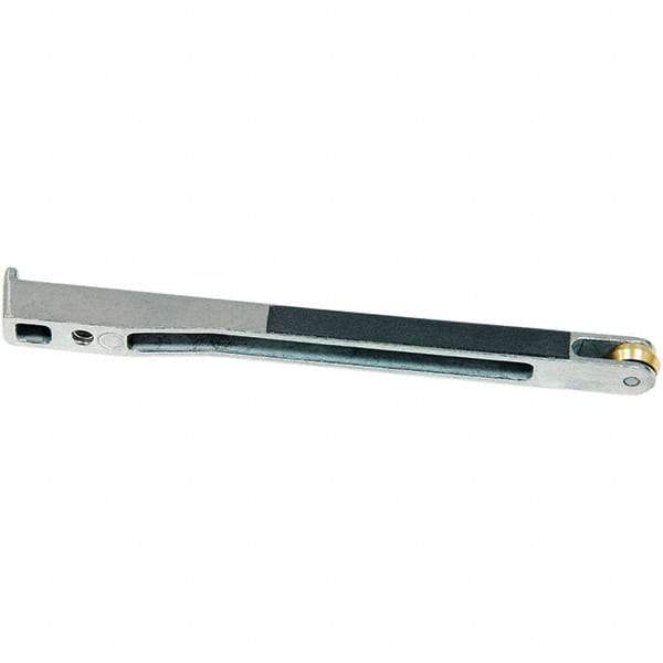 Dynabrade - 3/8" Wide Contact Arm - 18" Belt Length x 1/4" Belt Width, Brass - Industrial Tool & Supply