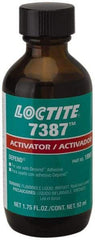 Loctite - 1.75 Fluid Ounce, Amber Adhesive Activator - For Use with Acrylic Adhesives - Industrial Tool & Supply