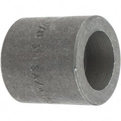 Made in USA - Size 3/8", Class 3,000, Forged Carbon Steel Black Pipe Coupling - 3,000 psi, Socket Weld End Connection - Industrial Tool & Supply