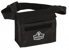 Ergodyne - Half Face Mask Respirator Fanny Pack - 420D Nylon, 7" Wide, 135 Cu In Capacity - Industrial Tool & Supply