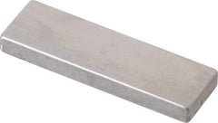 Mitutoyo - 0.125" Rectangular Steel Gage Block - Accuracy Grade AS-1, Includes Certificate of Inspection - Industrial Tool & Supply