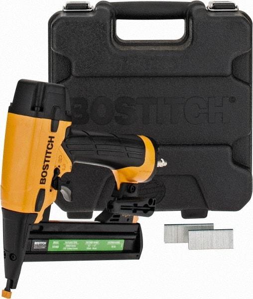 Stanley Bostitch - 18 Gauge, 100 Staple Capacity Power Stapler - 70 to 120 psi Air Pressure - Industrial Tool & Supply