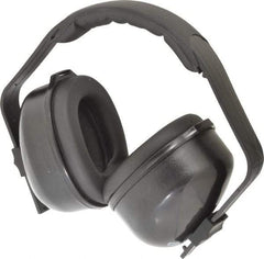 PRO-SAFE - Over the Head Black Foam Cushion Earmuffs - 29 NRR Rating - Industrial Tool & Supply