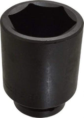 Proto - 1" Drive 2-5/8" Deep Impact Socket - 6 Points, 5" OAL - Industrial Tool & Supply
