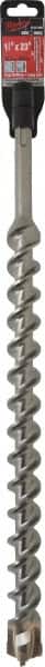 Milwaukee Tool - 1-1/2" Diam, SDS-Max Shank, Carbide-Tipped Rotary & Hammer Drill Bit - Industrial Tool & Supply