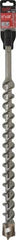 Milwaukee Tool - 1-1/2" Diam, SDS-Max Shank, Carbide-Tipped Rotary & Hammer Drill Bit - Industrial Tool & Supply