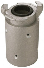 EVER-TITE Coupling Products - 1-1/2" ID x 2-3/8" OD Sandblaster Hose End - Aluminum, Rated to 100 PSI - Industrial Tool & Supply